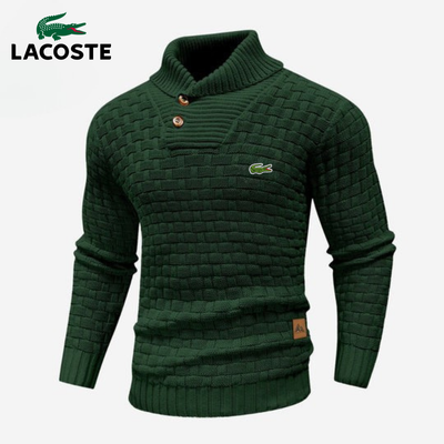 Knitted Sweater with Buttoned Collar || CLEARANCE SALE