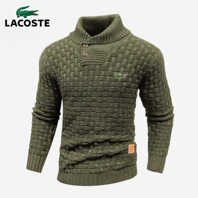 Knitted Sweater with Buttoned Collar || CLEARANCE SALE