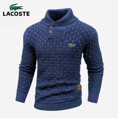 Knitted Sweater with Buttoned Collar || CLEARANCE SALE