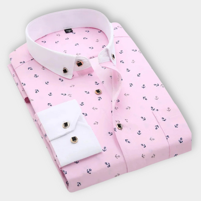 Gerneliese - Nautical Print Shirt