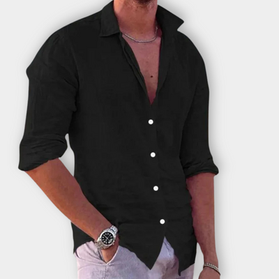 Trevor - Men's Linen Shirt