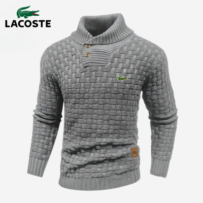 Knitted Sweater with Buttoned Collar || CLEARANCE SALE